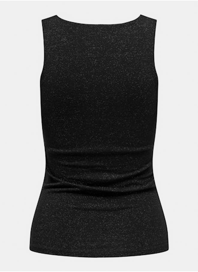 ONLY - Onlroma S/L 2-Ways Shine Top Jrs - Image 1