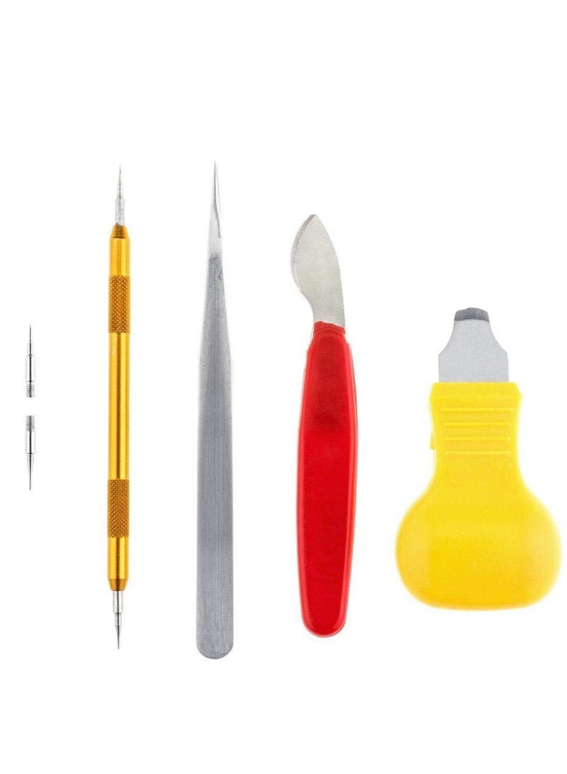 147Pcs Watch Repair Tool Kit Set Case Opener Link Spring Bar Remover Tweezer
