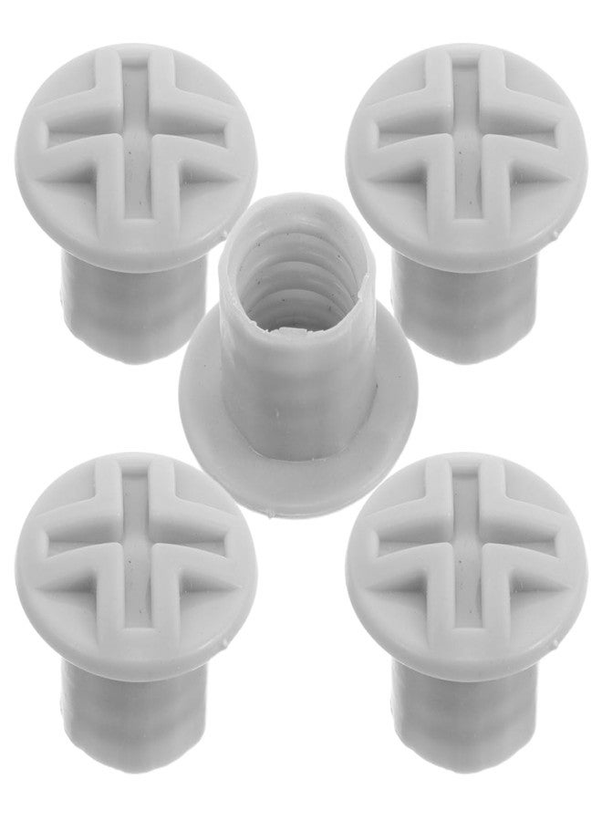 BUGUUYO Kids Slide Screw Caps - 5 Pcs Plastic Fixing Caps for Toddler Play Equipment Replacement for Slide Screws Easy Installation Universal Compatibility - Image 1