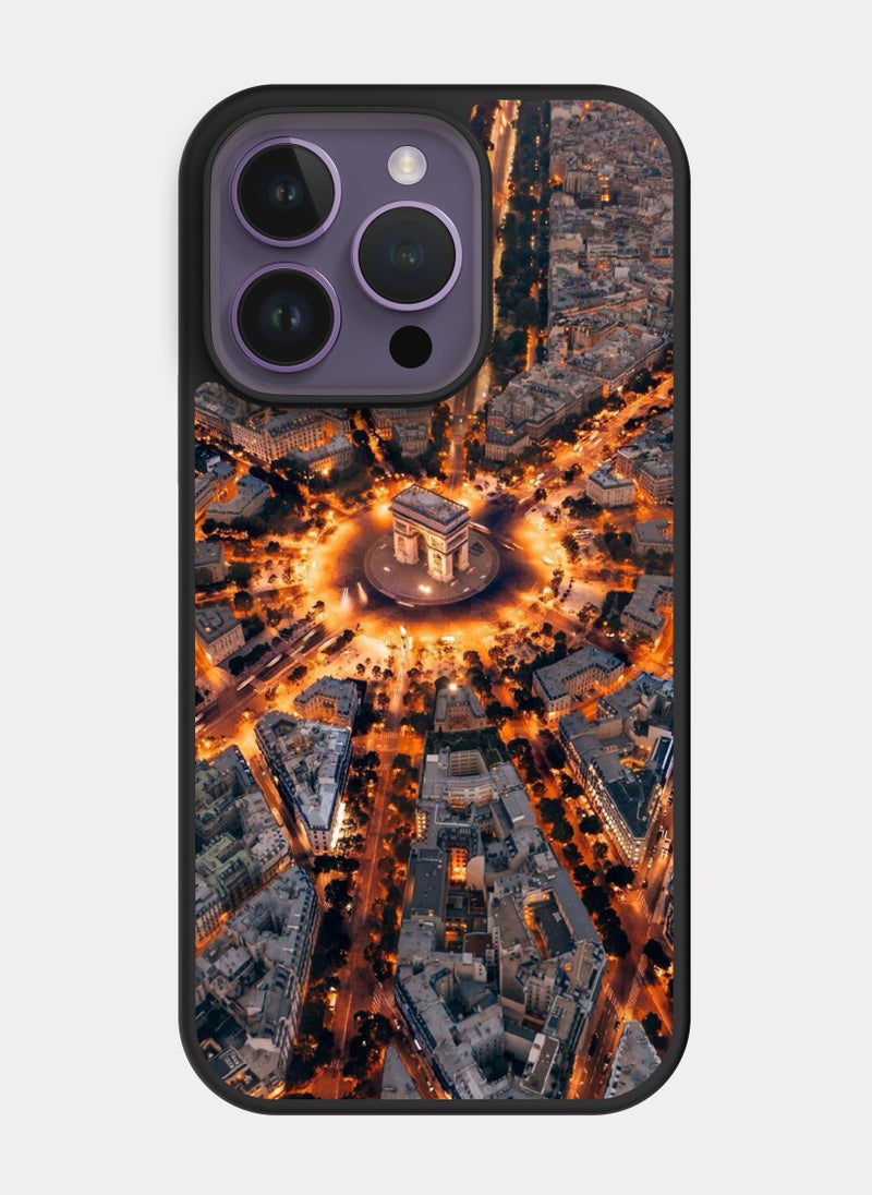 PXLAAT iPhone 14 Pro case cover Paris Arc De Triomphe - Image 1