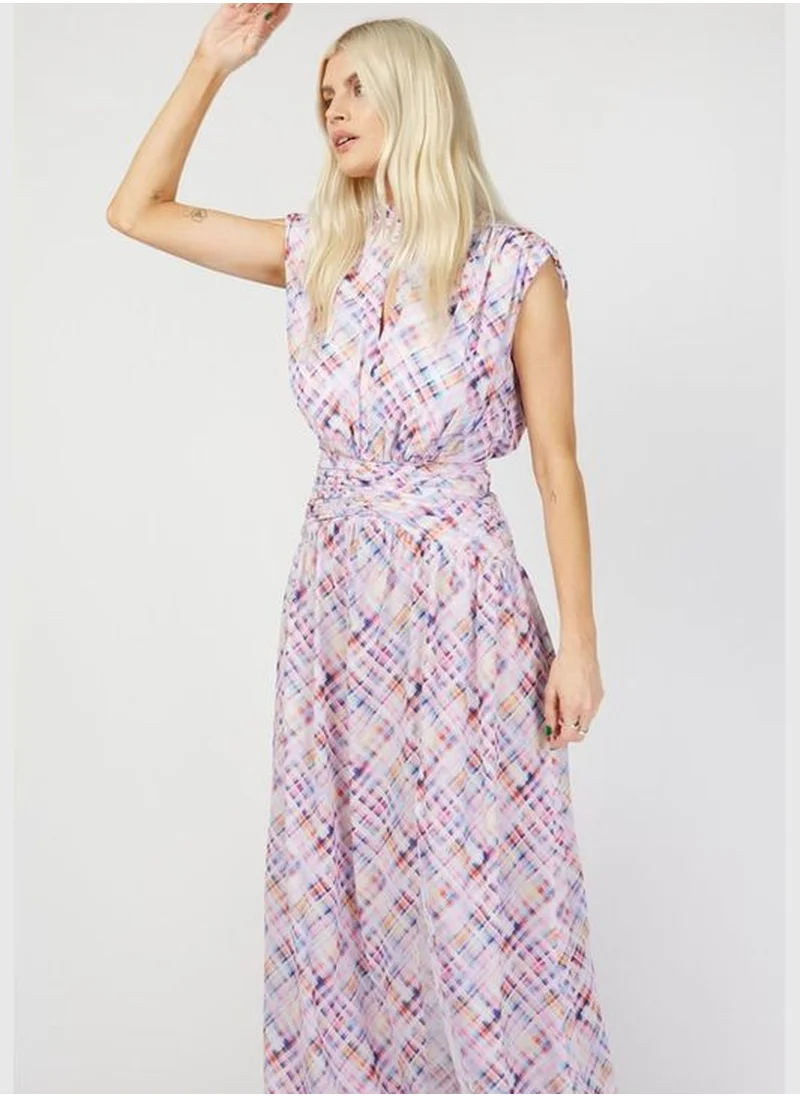 Little Mistress Little Mistress Multi Check Maxi