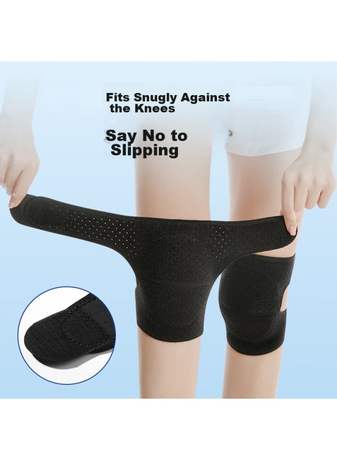 Teeis Dance Knee Pads For Women, Kneeling, Adults, Children, Men, Sports Knee Protectors, Thickened Foam, Impact-resistant, Breathable - Image 4
