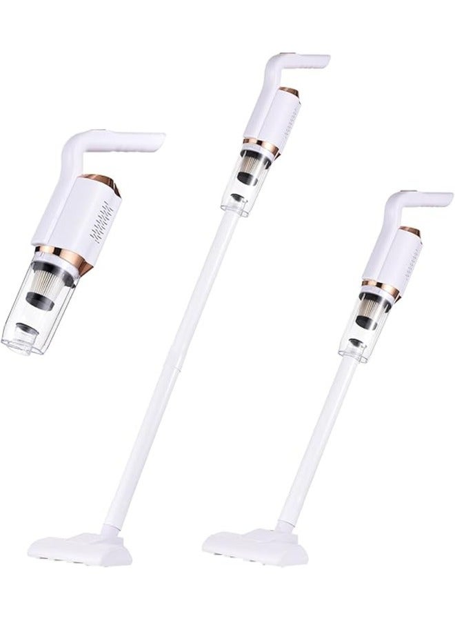 Portable Rechargeable wireless Handehld Vacuum Cleaner 3in1 Short and Long Handle Stick Vacuum for Office, Home and Car - Image 1