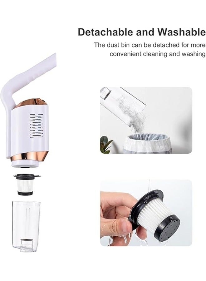 Portable Rechargeable wireless Handehld Vacuum Cleaner 3in1 Short and Long Handle Stick Vacuum for Office, Home and Car - Image 4