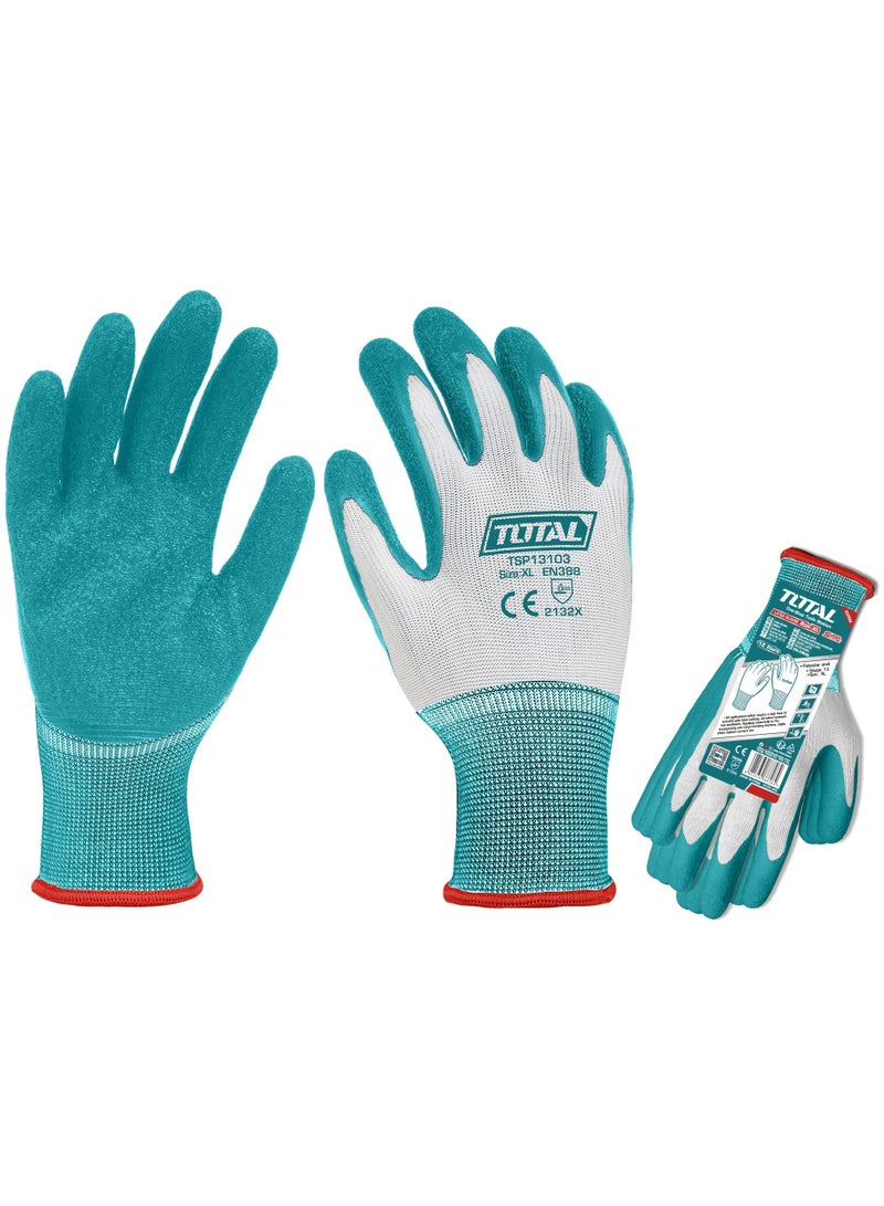 TOTAL TOTAL Latex Gloves XL 12 Pair TSP13103 - Image 2