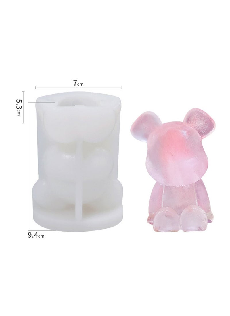 Arabest - Bear And Rabbit Ice Molds 3 Pack, Ice Cube Trays Mold to Make Lovely 3D DIY Drink Ice Coffee Juice - Image 1