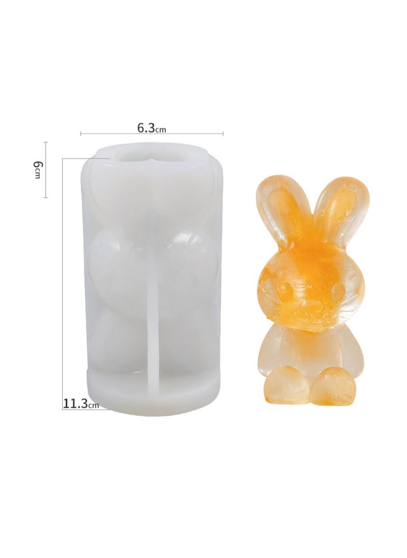 Arabest - Bear And Rabbit Ice Molds 3 Pack, Ice Cube Trays Mold to Make Lovely 3D DIY Drink Ice Coffee Juice - Image 1