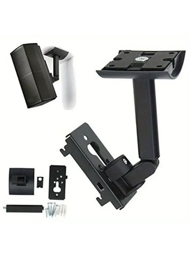 Black Adjustable Wall Ceiling Mount Bracket For UB 20 Speaker Heavy Duty Metal - Image 1