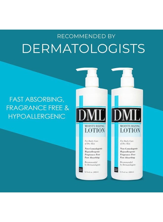 DML Moisturizing Lotion 16 Fl Oz (Pack of 2) - Image 3