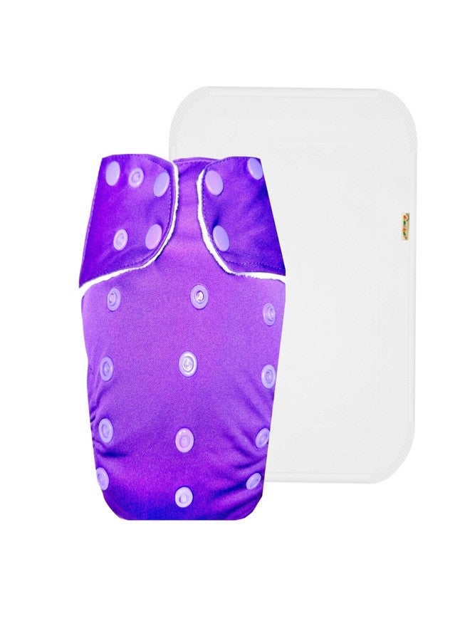 حفاضات قماشية فاخرة من دمبلدو مع حشوة قطنية (عبوة من قطعة واحدة) | ناعمة ولطيفة | تسمح بمرور الهواء | سريعة الجفاف | ضرورية للاستخدام اليومي | من 3 أشهر إلى 3 سنوات | مناسبة للجنسين