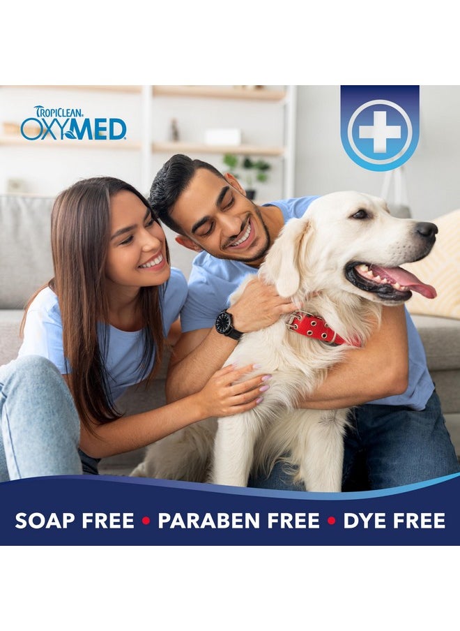 TropiClean - Oxymed Medicated Cat & Dog Itch Relief Spray | Gentle Skin Soother For Dogs & Cats | 8 Oz - Image 1