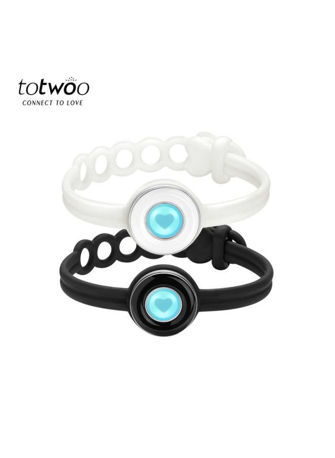 توتو Totwoo Ripple Sugar Sensing Bracelet Vibration Love Long Distance Love Couple Remote Interaction - Image 1