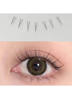DAODER Bottom Lash Extension Kit Lower Individual Lashes Natural With Eyelash Glue And Tweezers For Self Application 6Mm 200Pcs Diy Lash Clusters Kit By Daoder(V Bottom Lashes)  - Image 5