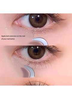 DAODER Bottom Lash Extension Kit Lower Individual Lashes Natural With Eyelash Glue And Tweezers For Self Application 6Mm 200Pcs Diy Lash Clusters Kit By Daoder(V Bottom Lashes)  - Image 4