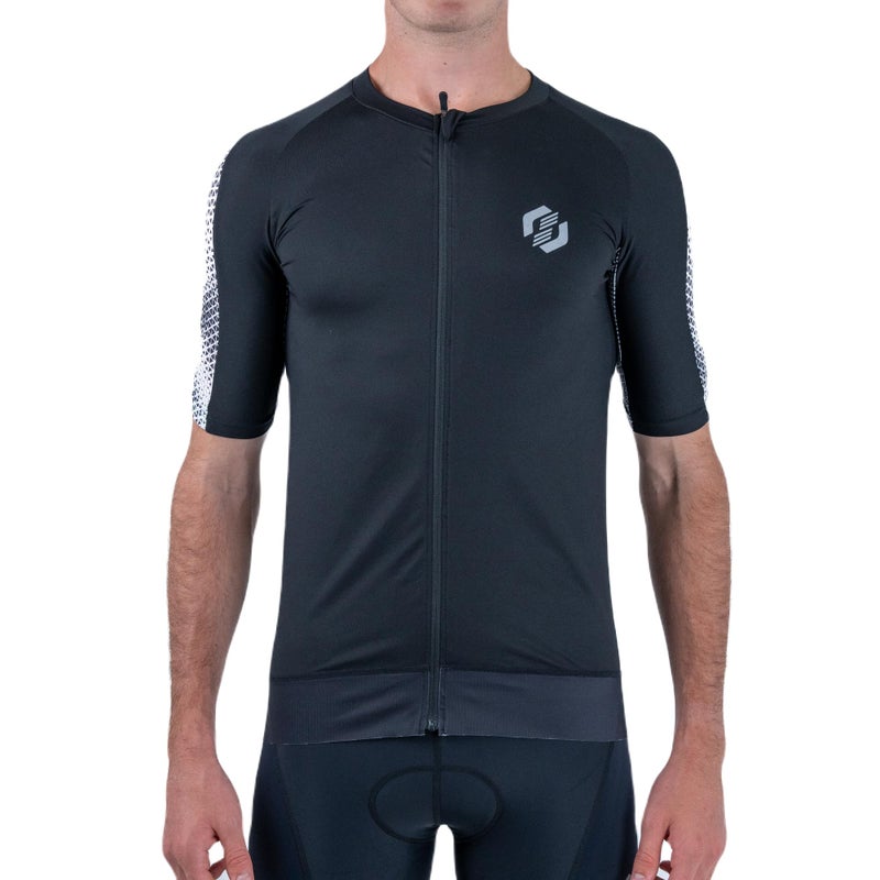 SLS3 Tri Top Men Short Sleeves Mens Triathlon Top Mens Triathlon Shirt Triathlon Men Singlet Aero FX Triathlon Shirts Men Back Pocket Midnight Blur Small - Image 2