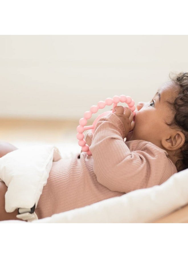 Bella Tunno Happy Teether For Girls Soft & Easy Grip Teething Ring Perfect For Babies And Teething Toys To Help Soothe Gums Nontoxic Bpa Free Silicone Teether Who Runs The World Girls  - Image 5