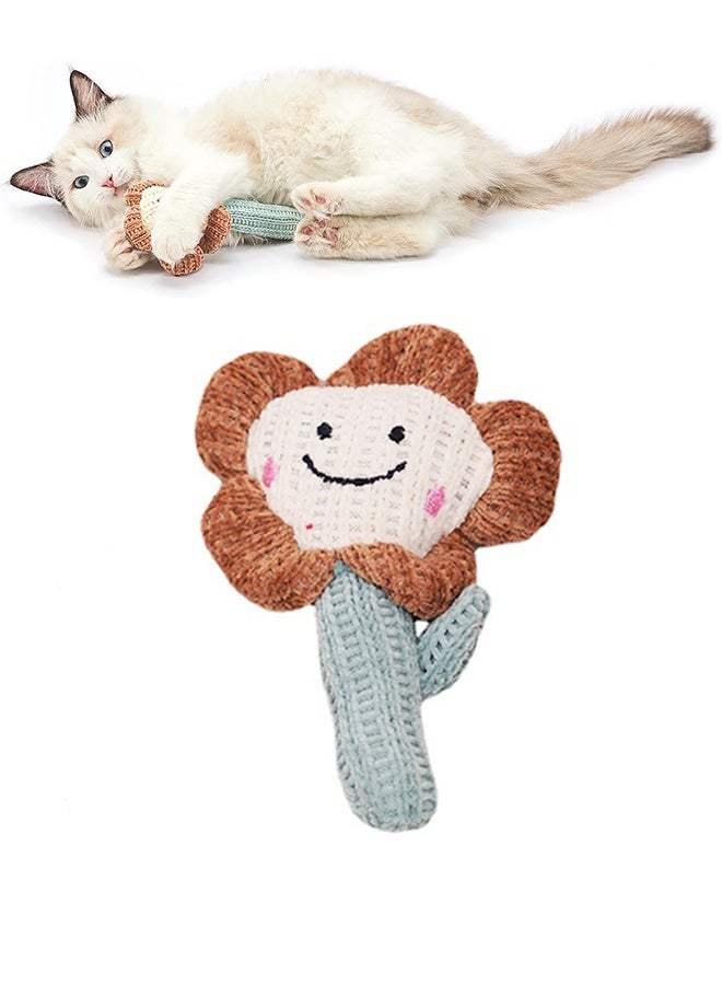 Cat Chew Toy Catnip Toys for Cats Soft Linen Interactive Cat Kicker Toys for Indoor Cats  Bite Resistant with Kitten Toys for All Breeds - Image 1