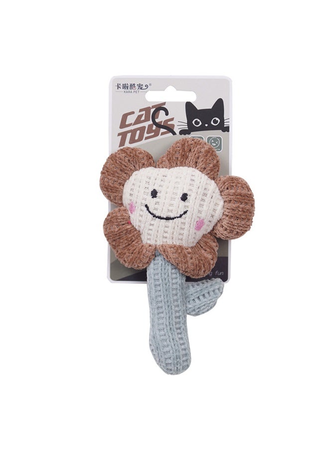 Cat Chew Toy Catnip Toys for Cats Soft Linen Interactive Cat Kicker Toys for Indoor Cats  Bite Resistant with Kitten Toys for All Breeds - Image 2