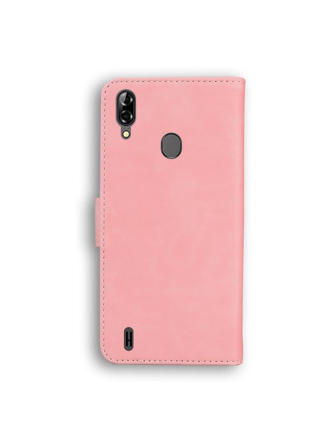 S-TOP Case For Blackview A60 Pro Skin Feel Pure Color Flip Leather Phone Case - Image 3