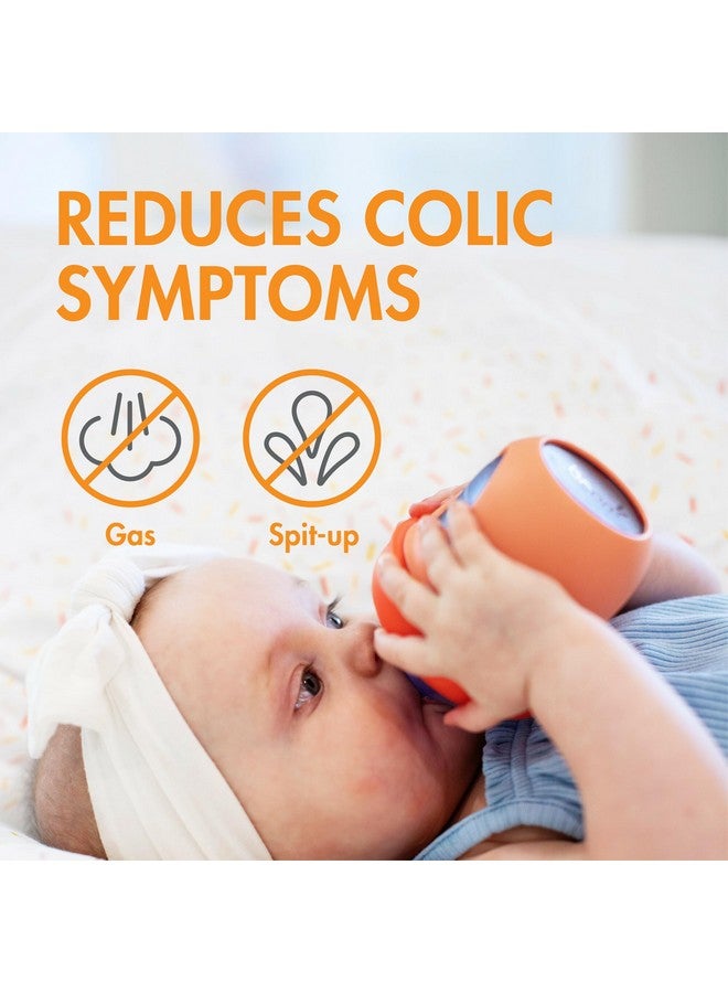 بون زجاجات الرضاعة القابلة لإعادة الاستخدام من Boon Nursh - حلمة تدفق بطيء - جراب وحلمة من السيليكون لزجاجات الرضاعة - أساسيات تغذية الطفل - كتلة ألوان - من عمر 0 إلى 3 أشهر - 3 قطع - 4 أونصة - Image 2