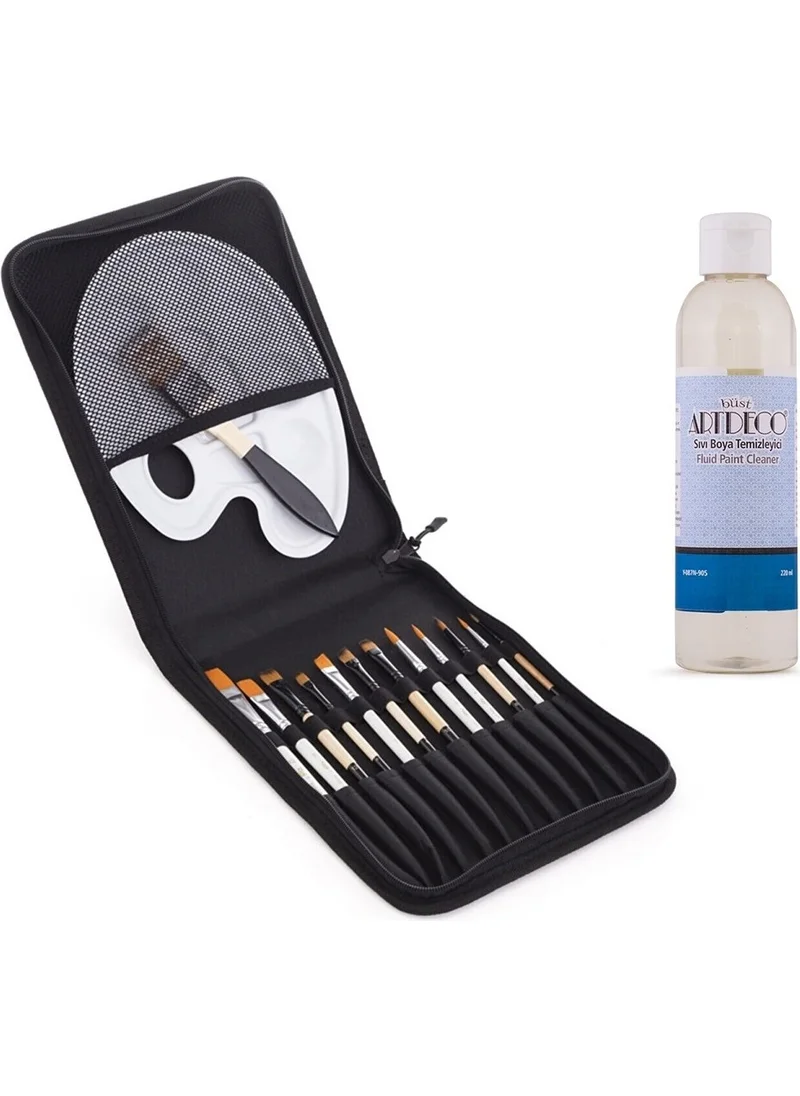 Hobi Market Art Hobby Market Art Bag Artistic and Hobby Brush Set Brush Cleaner 220 ml