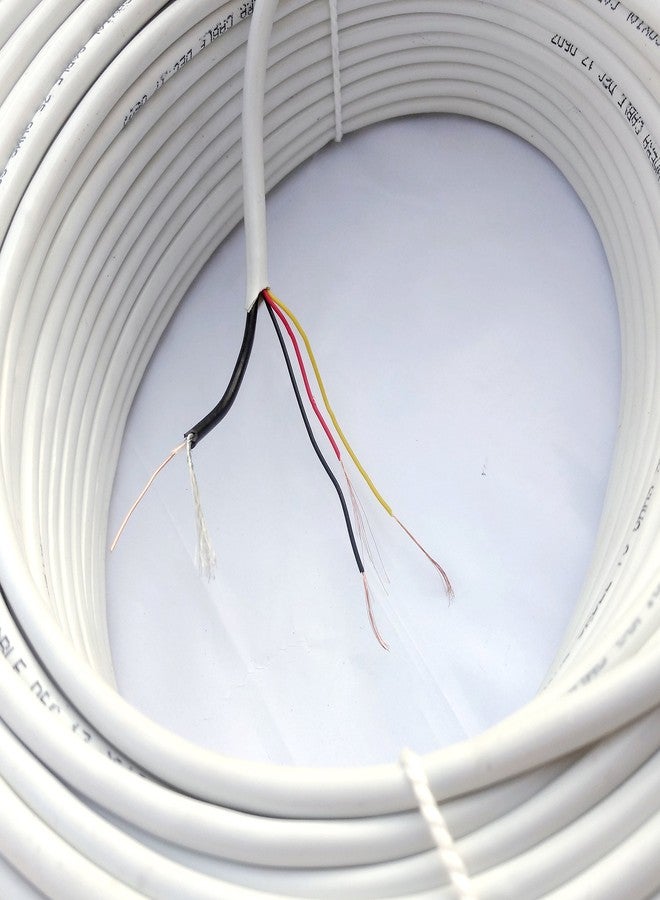 Lapras 𝟭𝟱 𝗬𝗲𝗮𝗿𝘀 𝗪𝗮𝗿𝗿𝗮𝗻𝘁𝘆 Heavy-Duty CCTV Wire Cable, Copper Conductor Long-Lasting, Well-Insulated Cable for Seamless Transmission – Ideal for Security Camera Installations - (5 Feet) - Image 2