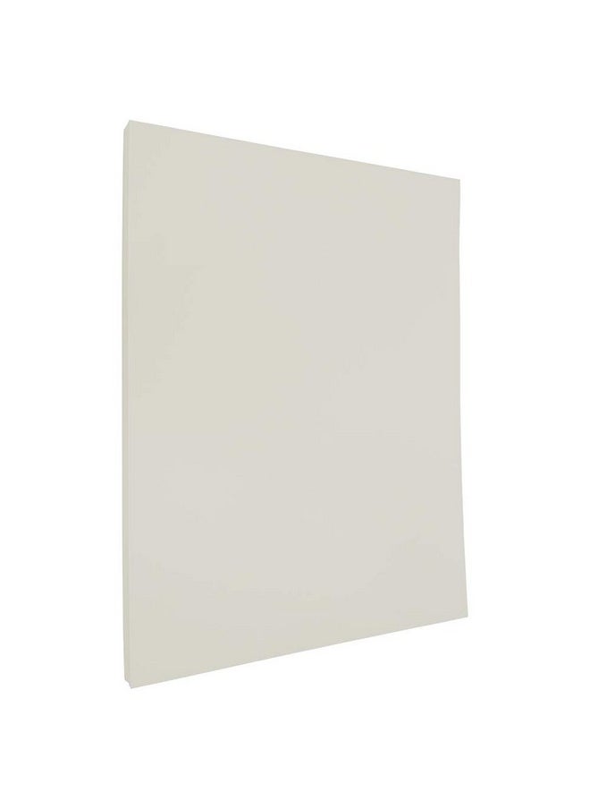 JAM Paper JAM PAPER Strathmore 24lb Paper - 90 gsm - 8.5 x 11 - Natural White Laid - 100 Sheets/Pack  - Image 1