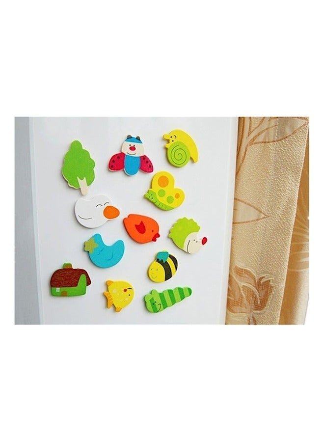 12-Piece Fridge Magnet Educational Toys Set - Image 2