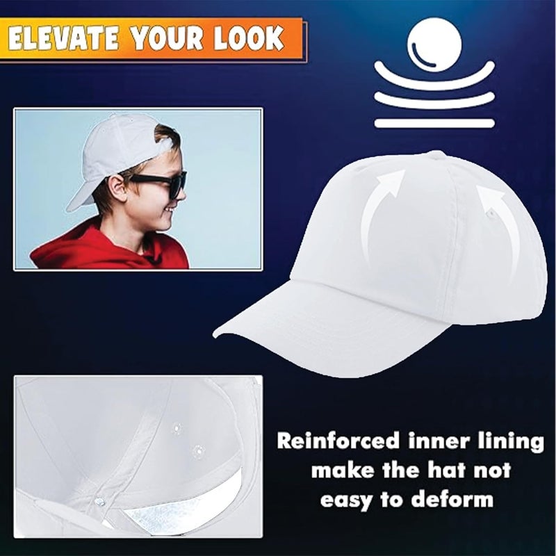 YANEK unisex-child kids cap Baseball Cap Consistent steady quality - Image 5
