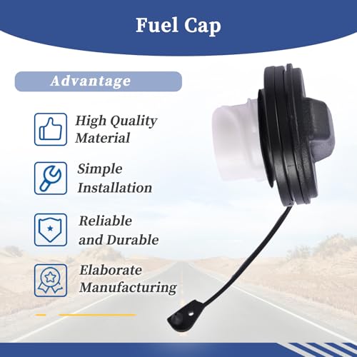 Getfarway LR178173 Fuel Cap Fit for Range Rover Evoque 2014-2021 / Range Rover Sport 2015-2021 / Velar 2018-2021 / Discovery Sport 2017-2021 Land Rover Defender Replace LR138720 Fuel Tank Filler - Image 5