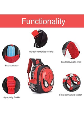 3-6 Year kids bags School Bags For Boys, Girls Spiderman Waterproof Backpacks Child Spiderman Book bag Kids Shoulder Bag Satchel Knapsack - view 4