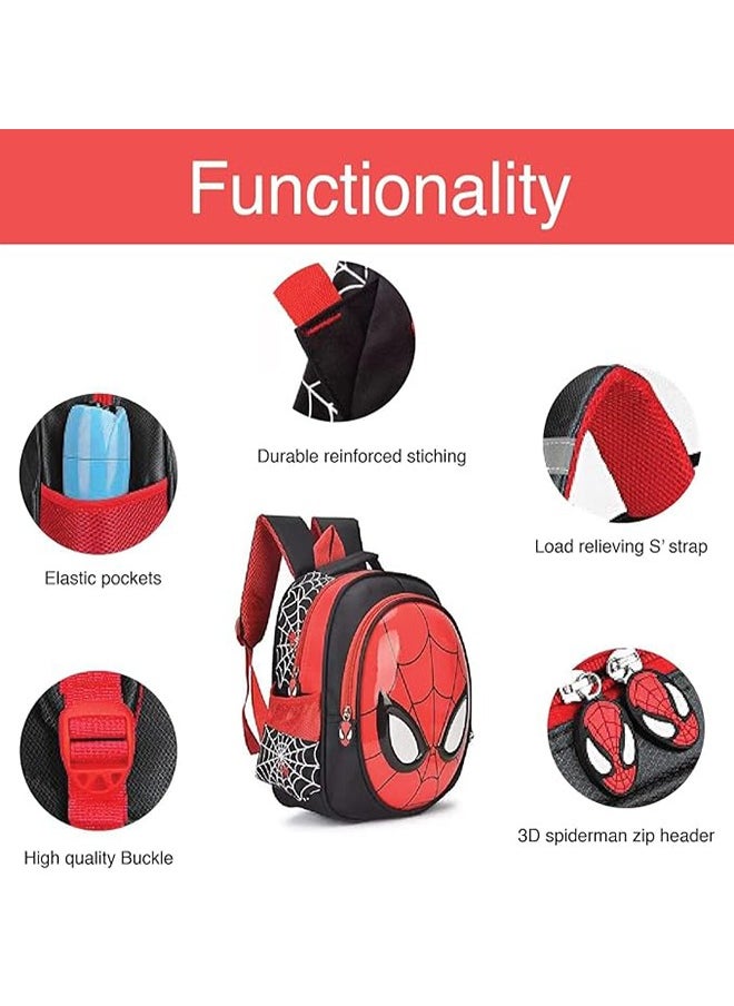 Beauenty 3-6 Year kids bags School Bags For Boys, Girls Spiderman Waterproof Backpacks Child Spiderman Book bag Kids Shoulder Bag Satchel Knapsack  - Image 4