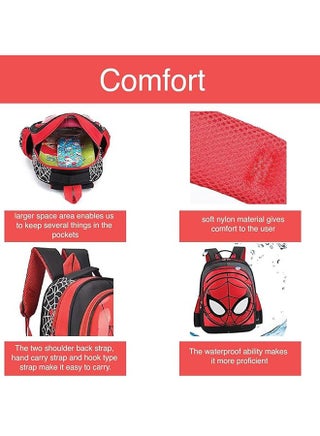 3-6 Year kids bags School Bags For Boys, Girls Spiderman Waterproof Backpacks Child Spiderman Book bag Kids Shoulder Bag Satchel Knapsack - view 5
