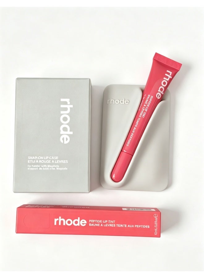 rhode Silicone Magnetic Phone Case Lipstick/Lip Gloss Holder - Image 1