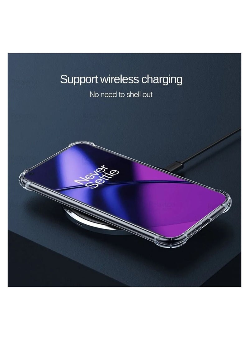 OnePlus 11 5G Case Cover Soft TPU Clear Case Lightweight Shock Protective Cover with Camera Protection Designed for OnePlus 11 5G - Image 5