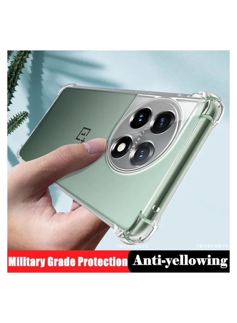 OnePlus 11 5G Case Cover Soft TPU Clear Case Lightweight Shock Protective Cover with Camera Protection Designed for OnePlus 11 5G - Image 2