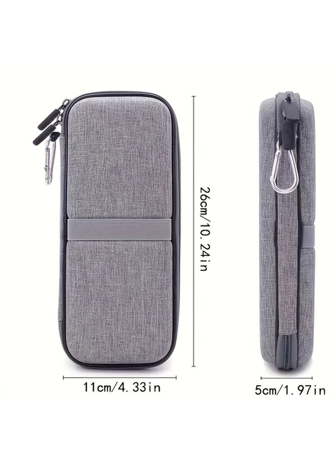 1pc Hard Shell Travel Case With Cable Management For Power Bank And Phone Accessories - Image 2