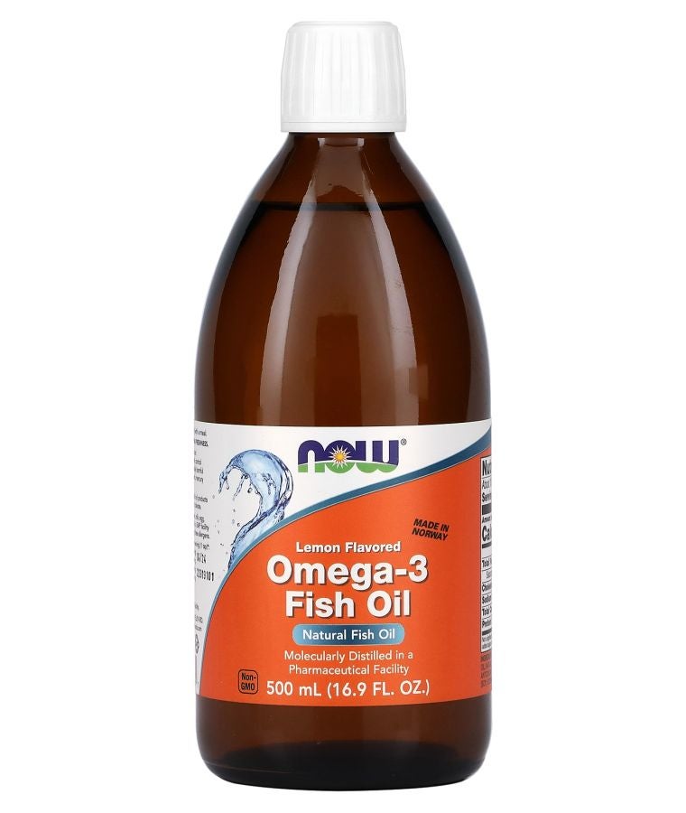 now Omega-3 Fish Oil Lemon  16.9 fl oz (500 ml)