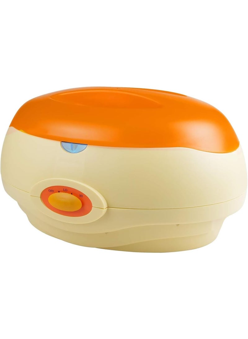 جهاز تسخين شمع البارافين الاحترافي لليدين والقدمين - سعة 2.3 لتر وقوة 200 واط - حمام شمع ساخن للمنتجعات الصحية (سبا) والمنزل - لون برتقالي - Image 5