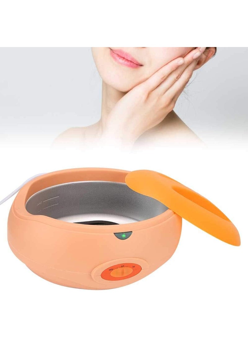 جهاز تسخين شمع البارافين الاحترافي لليدين والقدمين - سعة 2.3 لتر وقوة 200 واط - حمام شمع ساخن للمنتجعات الصحية (سبا) والمنزل - لون برتقالي - Image 4