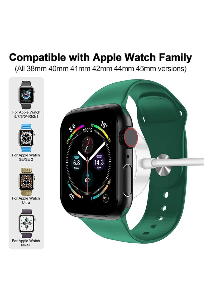 USB C Watch Charger Cable Compatible for Apple Watch: Magnetic Charger Cable Compatible with iWatch Series 10/9/8/7/6/5/4/3/2/1/SE/SE2, Travel Type C Charging Cord, 3.3ft - Image 5