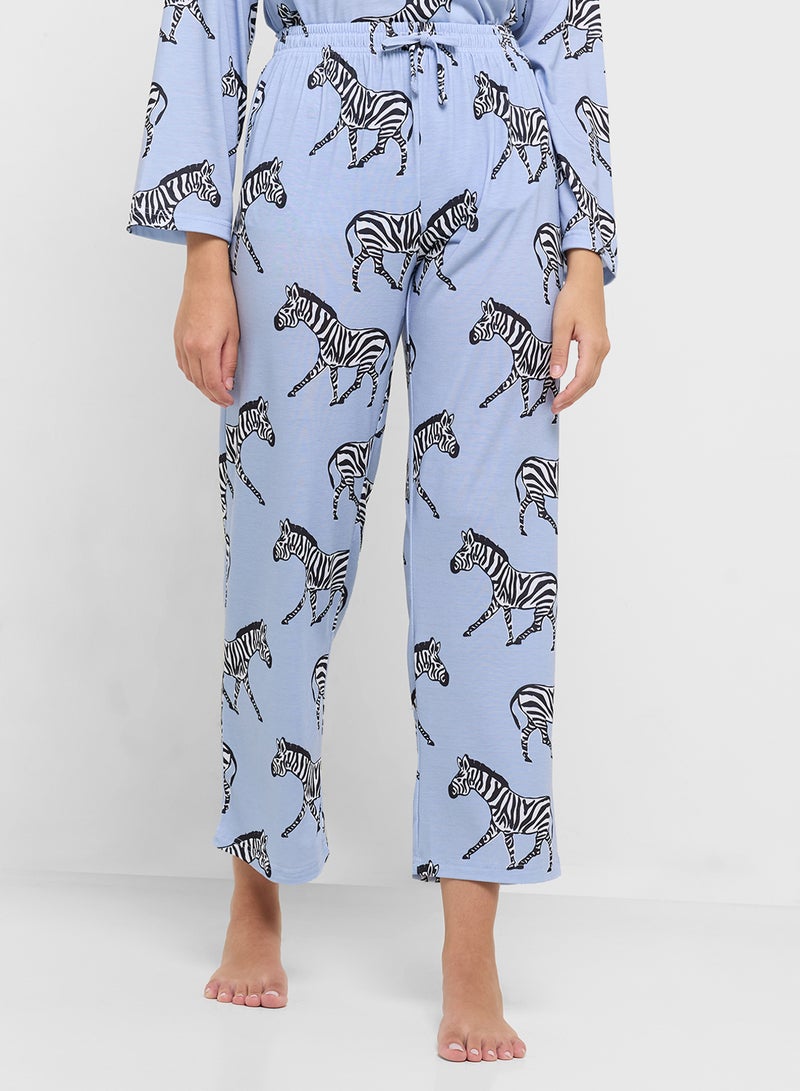 Ginger Cotton Button Up Shirt & Pyjama Set  - Image 4
