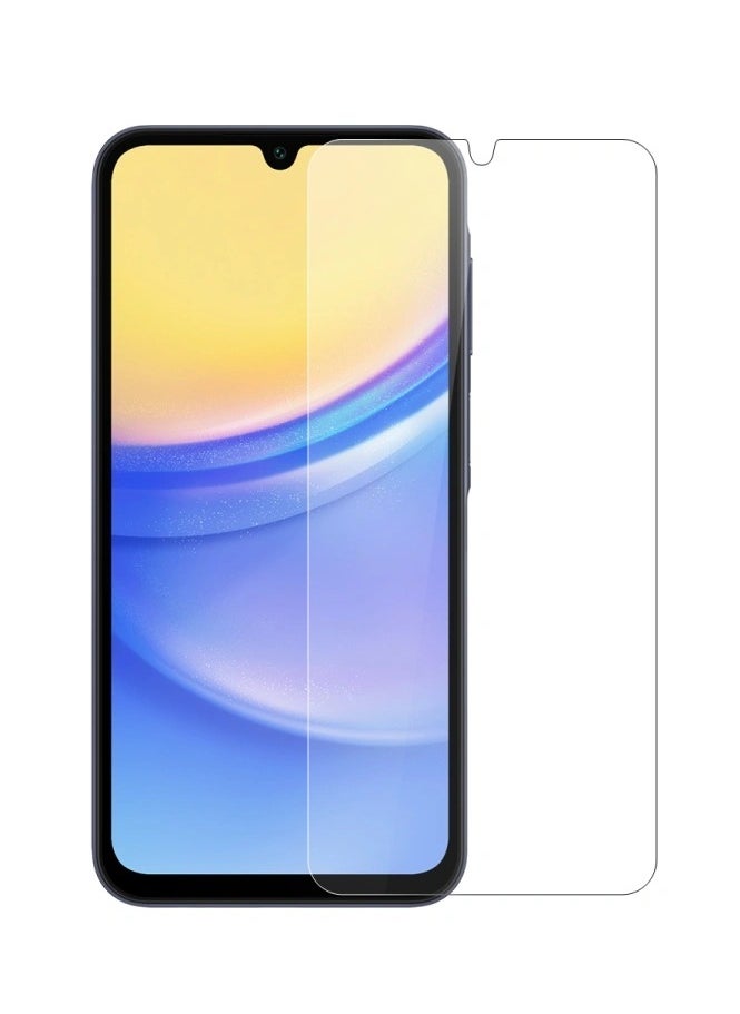 HEXABEX - Samsung Galaxy A15 Screen Protector, Tempered Glass for Samsung Galaxy A15 Clear - Image 1