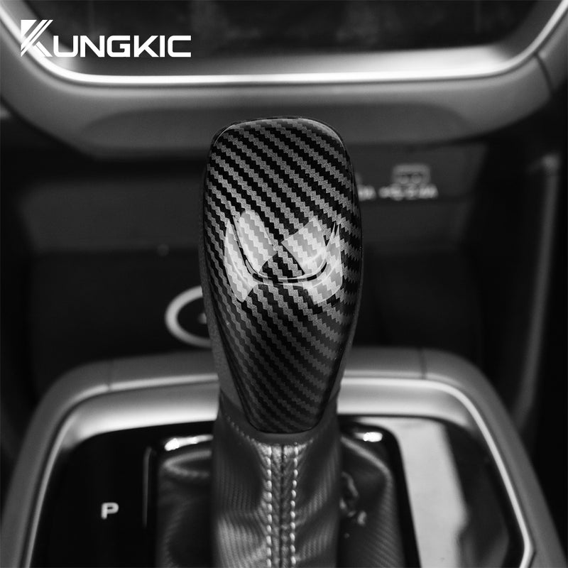 ABS Carbon Fiber Gear Shift Head Cover for Subaru Crosstrek 2024 / Subaru Impreza 2024 - RHD LHD Interior Sticker Accessory - Image 3