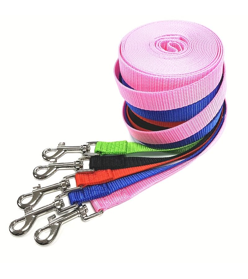 Blue XL 1000m 500cm Dog Puppy Obedience Recall Training Agility Lead Durable PP Material Adjustable Swivel Clasp Ideal for Play Camping or Backyard Use - Image 1