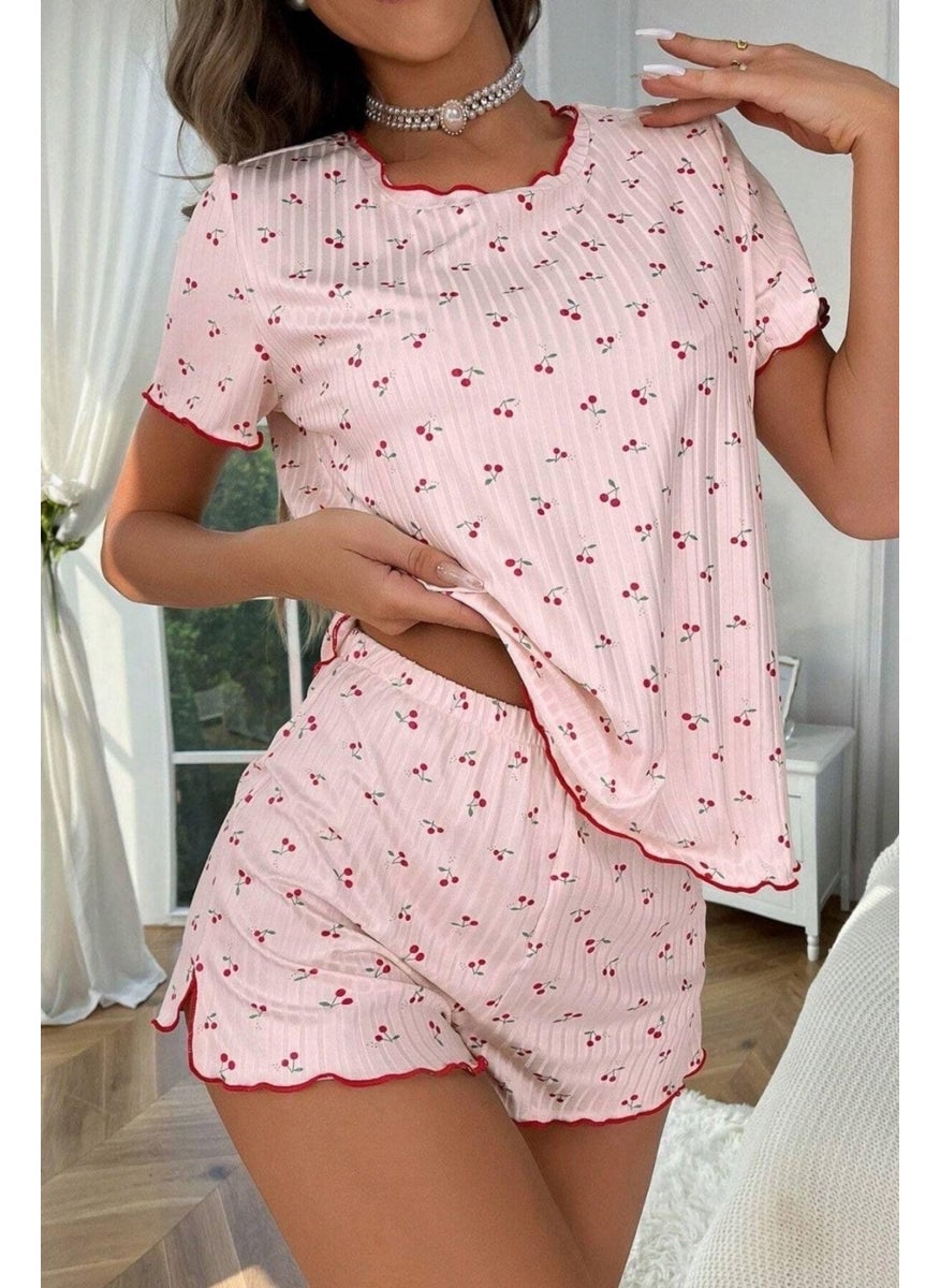 Cherry Printed Shorts Pajama Set - pzsku/ZC38D026652C95B9A4382Z/45/_/1740651894/71a4a3fd-4f91-47d5-8207-076ead095fd3