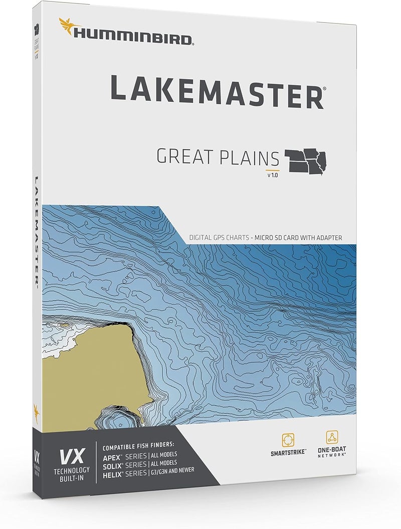 Humminbird LakeMaster Map SD Card for Fish Finders - Image 2