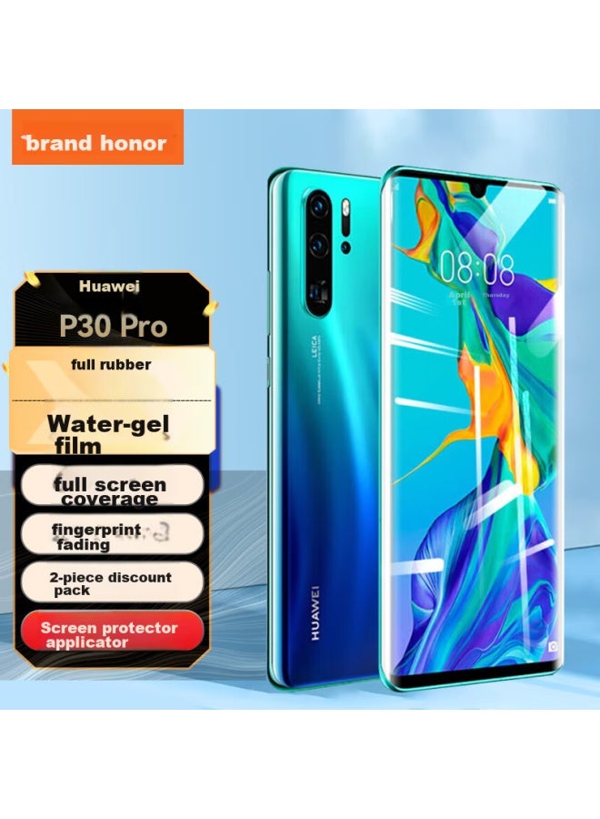 ISKA Yisika Screen Protector For Huawei P30 Pro, Soft Film, Hydrogel Film, Non-tempered Anti-blue Light, No White Edge, Scratch-resistant, Anti-fingerprint Protective Film Jm666 - Image 1
