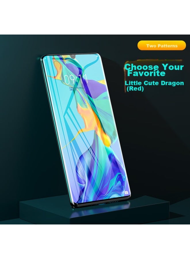 ISKA Yisika Screen Protector For Huawei P30 Pro, Soft Film, Hydrogel Film, Non-tempered Anti-blue Light, No White Edge, Scratch-resistant, Anti-fingerprint Protective Film Jm666 - Image 3