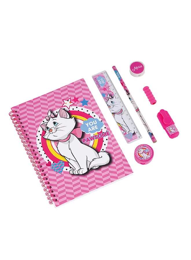 ديزني 6 In 1 Disney Marie You Are Pawsome Trolley Box Set, 18 inches